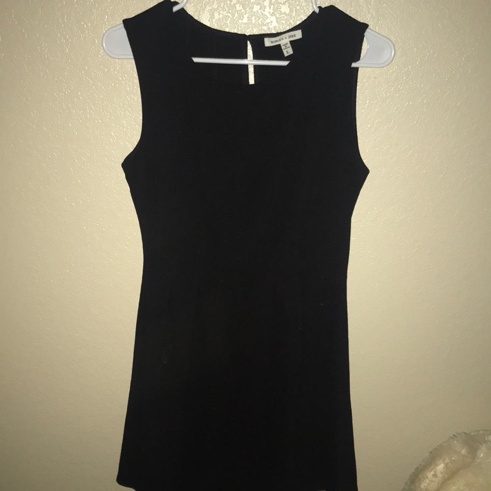 Back mini dress